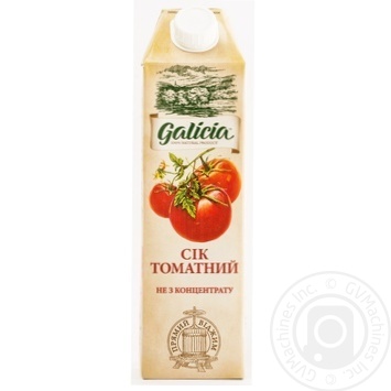 Galicia tomato juice with salt 1l - buy, prices for MegaMarket - photo 1