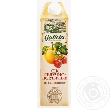 Galicia apple-strawberry juice 1l - buy, prices for MegaMarket - photo 2