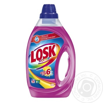 Гель для стирки Losk Цвет 1л купить, цены на МегаМаркет - фото 1
