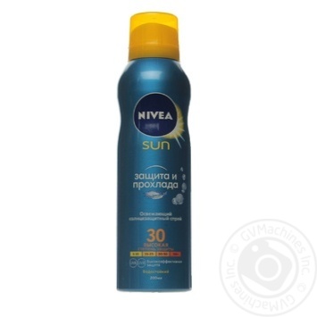 Спрей сонцезахисний Nivea Захист та прохолода SPF30 200мл купити, ціни на МегаМаркет - фото 3