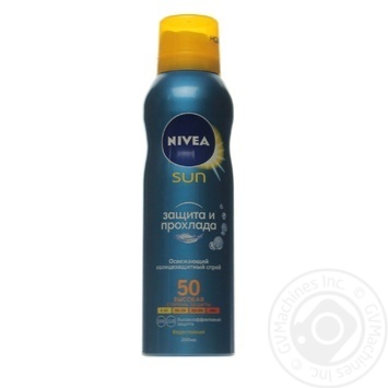 Cпрей солнцезащитный Nivea Защита и прохлада SPF50 200мл купить, цены на МегаМаркет - фото 3