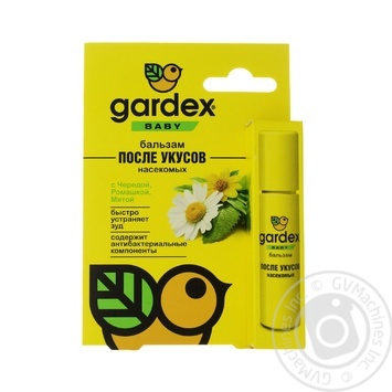 Бальзам после укусов Gardex Baby 7мл купить, цены на МегаМаркет - фото 3