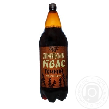 Starokyivskii black kvass 2000ml - buy, prices for MegaMarket - photo 1