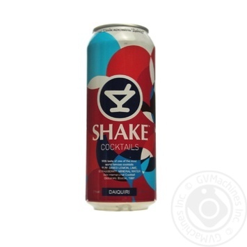 Low-alcohol drink Shake Daiquiri 7%alc. 500ml - buy, prices for NOVUS - photo 6