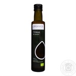 Oil Organico flaxseed unrefined 250ml glass bottle