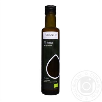 Масло Organico льняное нерафинированное органическое 0,25л купить, цены на МегаМаркет - фото 1