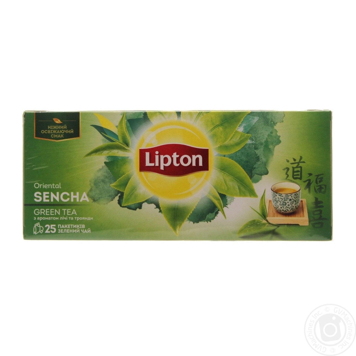 

Чай зеленый Lipton Sencha с ароматом личи и розы 25*1,6 г