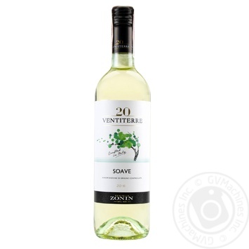 Вино Zonin Soave белое 12% 750мл купить, цены на МегаМаркет - фото 3