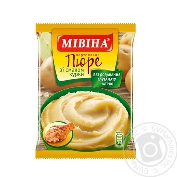 Картофельное пюре Мивина со вкусом курицы 120г купить, цены на МегаМаркет - фото 1