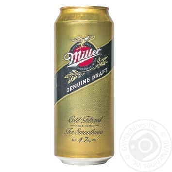 Пиво Miller 4.7%об. 500мл