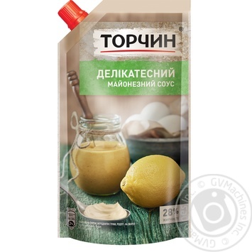 Майонезный соус Торчин Деликатесный 300г купить, цены на МегаМаркет - фото 1