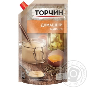 Майонез Торчин Домашний 580г купить, цены на МегаМаркет - фото 1
