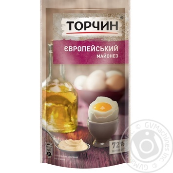 Майонез Торчин Европейский 160г купить, цены на МегаМаркет - фото 1