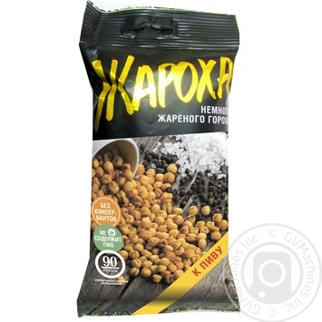 Горох смажений Жароха до пива 90г купить, цены на МегаМаркет - фото 1