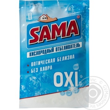 Отбеливатель кислородный SAMA Oxi 200г купить, цены на МегаМаркет - фото 1