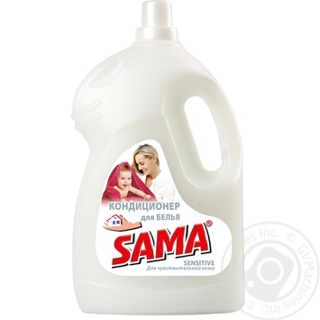 Rinser Sama Sensitive skin for washing 4000ml - buy, prices for MegaMarket - photo 1