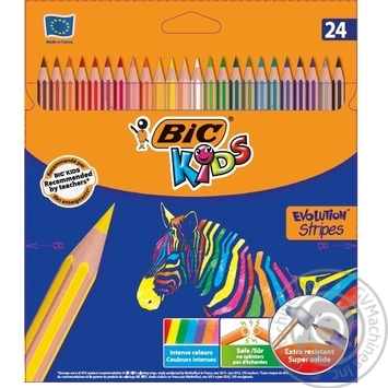 Pencil Bic Kids 24pcs - buy, prices for MegaMarket - photo 1
