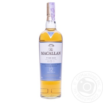Whiskey Macallan single malt 40% 12yrs 700ml glass bottle Scotland England - buy, prices for MegaMarket - photo 7