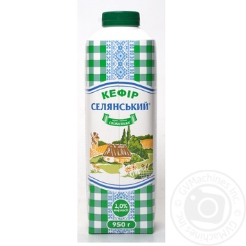 Кефір Селянський 1% 950г купити, ціни на МегаМаркет - фото 3