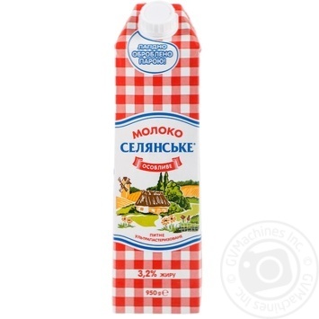 Selyanske Osoblive Ultra Heat-Treated Milk 3.2% - buy, prices for MegaMarket - photo 1