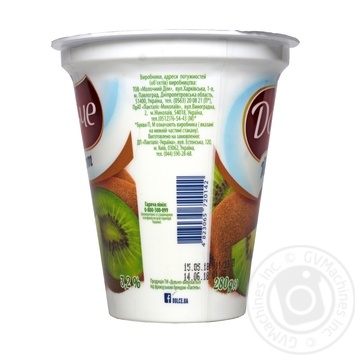 Dolce kiwi fruit yogurt 3.2% 280g - buy, prices for MegaMarket - photo 2