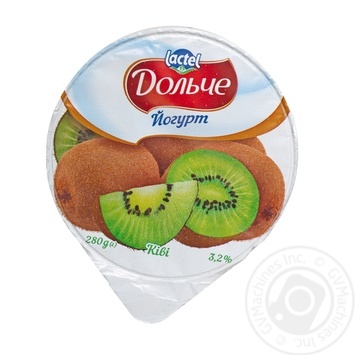 Dolce kiwi fruit yogurt 3.2% 280g - buy, prices for MegaMarket - photo 3