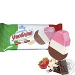 Hladyk vanilla-strawberry-chocolate ice-cream 75g