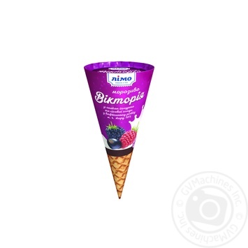 Limo wild berry Ice cream waffle cone 100g - buy, prices for MegaMarket - photo 1