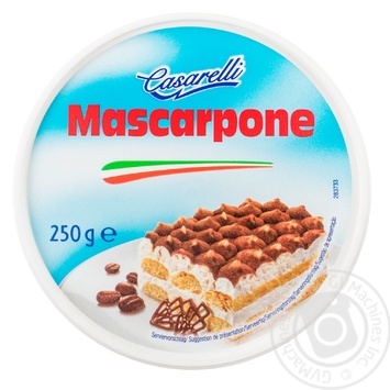 Mascarpone Casarelli 82% 250g - buy, prices for MegaMarket - photo 1