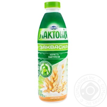 Напиток кисломолочный Лактония  йогуртный закваска с лактулозой злаки 1.5% 870г купить, цены на МегаМаркет - фото 1