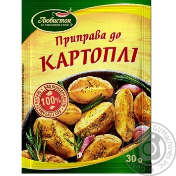 Приправа Любисток до картоплі 30г купити, ціни на МегаМаркет - фото 1
