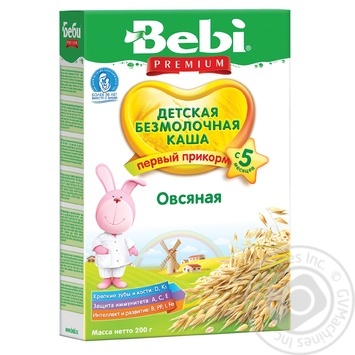 Babi Premium dairy-free oatmeal porridge 200g - buy, prices for MegaMarket - photo 1