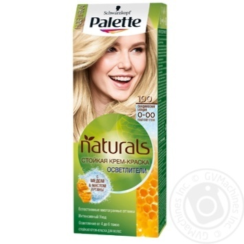 Краска для волос Palette Naturals 0-00 (100) Скандинавский блондин 110мл купить, цены на МегаМаркет - фото 1