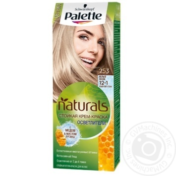 Краска для волос Palette Naturals 12-1 (253) Белый песок 110мл купить, цены на МегаМаркет - фото 1