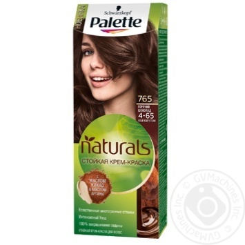 Фарба для волосся Palette Naturals 4-65 (765) Гарячий шоколад 110мл купити, ціни на МегаМаркет - фото 1