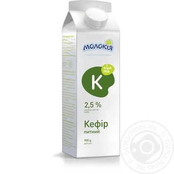 Molokiya Kefir 2,5% 900g - buy, prices for MegaMarket - photo 1
