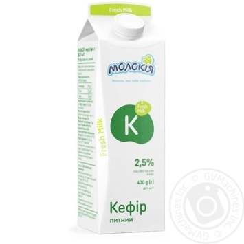 Kefir Molokiya 2.5% 430g - buy, prices for MegaMarket - photo 1