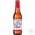 Пиво Bud светлое 5% 0,33л