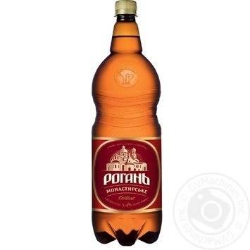 Rogan Monastyrske Light beer 2l - buy, prices for NOVUS - photo 1