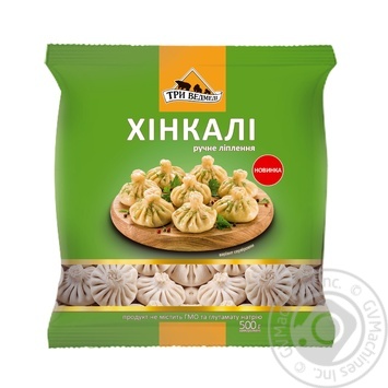 Three Bears Khinkali 500g - buy, prices for METRO - photo 1