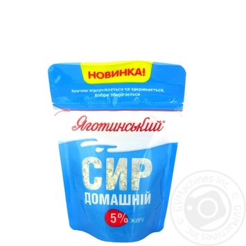 Yagotynske Yomemade Cottage Cheese 5% 300g - buy, prices for NOVUS - photo 2