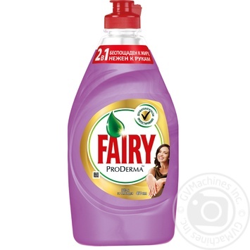 Засіб для миття посуду Fairy ProDerma Шовк і Орхідея 450мл купити, ціни на МегаМаркет - фото 1