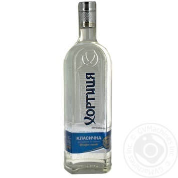 Vodka Khortytsa 40% 1000ml glass bottle - buy, prices for MegaMarket - photo 1
