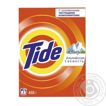 Laundry detergent powder Tide Alpine fresh 450g - buy, prices for MegaMarket - photo 1