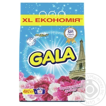 Powder detergent Gala for washing 4000g - buy, prices for MegaMarket - photo 1