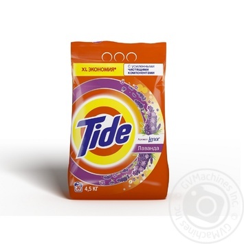 Powder detergent Tide lavender for washing 4500g - buy, prices for MegaMarket - photo 1