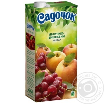 Нектар Садочок яблочно-вишневый 1,93л купить, цены на МегаМаркет - фото 1