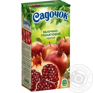 Нектар Садочок яблочно-гранатовый 0,5л купить, цены на МегаМаркет - фото 1