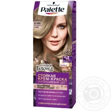 Краска для волос Palette интенсивный цвет 8-140 (CB7) песочный русый 110мл купить, цены на МегаМаркет - фото 1