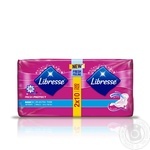 Прокладки Libresse Ultra Normal Deo м'яка поверхня 4 крапельки 20шт